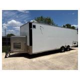 2014- 24' Custom Built Aluminum Gaming Trailer by