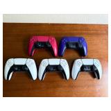 (5) Playstation 5 Controllers