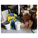 Full Gellyball Game Setup-Guns, Masks, Inflatables