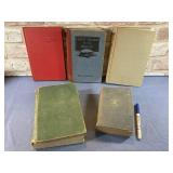 COLLECTION OF 5 VINTAGE BOOKS INCLUDING "A SECOND