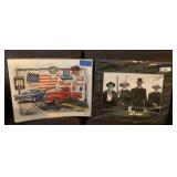 (2 PCS) POSTERS - 1 ROUTE 66, 1 TOMBSTONE MOVIE