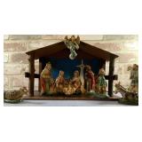 VINTAGE NATIVITY SET MADE IN JAPAN