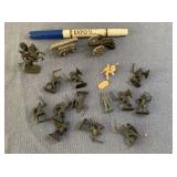 BAGGED LOT: SELECTION OF 16 PCS MINIATURE