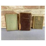 (3 PCS) VINTAGE BOOKS - FAMILIAR QUOTATIONS BY JOH