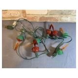 STRING OF BUBBLE LIGHTS, WORKING