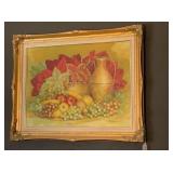 GILT FRAMED STILL LIFE PAINTING