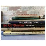 BOX LOT OF TRAVEL & HISTORY BOOKS