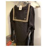 2 PC VINTAGE US NAVY UNIFORM WITH THE DRAGON