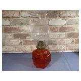 ANCHOR HOCKING WEXFORD OIL LAMP