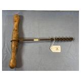 ANTIQUE T-HANDLE WOOD AUGER