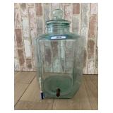VINTAGE 5 GALLON GLASS BEVERAGE DISPENSER