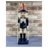 PATRIOTIC NUTCRACKER, 17"