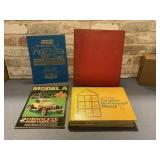 (4 PCS) AUTOMOBILE MANUALS & PARTS BOOKS