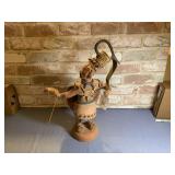 VINTAGE MEXICAN FOLK ART POTTERY FIGURE