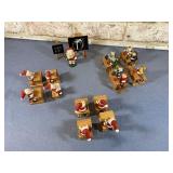 SELECTION OF SANTA, ELVES & ANGELS SCHOOL DESKS