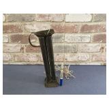 PRIMITIVE 4-TUBE TIN CANDLE MOLD WITH A SECTION