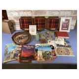 SELECTION OF ASSORTED TRAVEL BROCHURES, RESIN