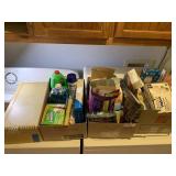 GROUP LOT: 4 BOXES - LIGHT BULBS, SWIFFER PAD,