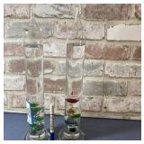 (2 PCS) GLASS GALLILEO THERMOMETERS