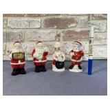 (2 SETS) VINTAGE CHRISTMAS THEMED S&P SETS;