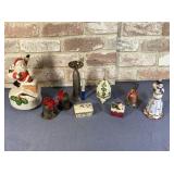 (9 PCS) ASSORTED CHRISTMAS Dï¿½COR ITEMS: MUSIC