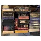 (4 BOXES) 84 VHS TAPES
