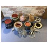 (4 BOXES)  ASSORTED CANDLES, HOLDERS & WAX