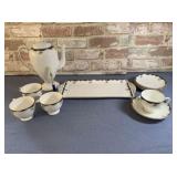 BEAUTIFUL WEDGEWOOD BONE CHINA TEA SET