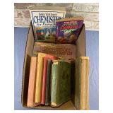 BOX LOT OF ASSORTED VINTAGE SCHOOL & CHILDREN