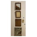 (4 PCS) WALL ART
