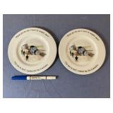 (2 PCS) THOMAS THE TANK ENGINE PORCELAIN