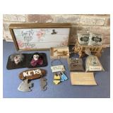 CLEAN UP LOT: WALL Dï¿½COR, KEY WALL HOOK,