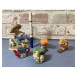 SELECTION OF 5 ASSORTED FIGURINES: BOY ON HAY,
