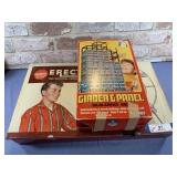 2 VINTAGE BUILDING SETS: GIRDER & PANEL AND  AN