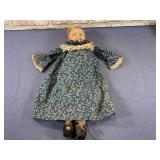 ANTIQUE COMPOSITE DOLL- HALLOWEEN DECOR?