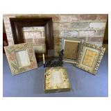 BOX OF ASSORTED PICTURE FRAMES