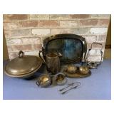SELECTION OF ASSORTED PLATED SERVING PIECES