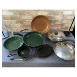 BOX LOT: ASSORTMENT OF FRY / SAUTE PANS; 2
