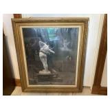 GILT FRAMED PRINT OF "PYGMALION AND GALATEA;