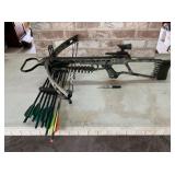 CAMO-PATTERNED CROSSBOW WITH 5 ARROWS