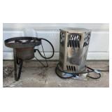 2 PCS: VINTAGE REDDY HEATER PORTABLE PROPANE