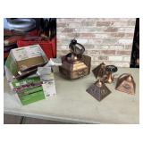 VINTAGE STYLE- CEILING FAN / LIGHT FIXTURE- COPPER