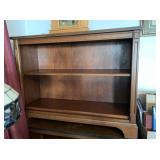 2 TIER OPEN BOOKSHELF