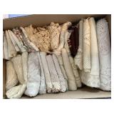BOX LOT: LARGE SELECTION OF ASSORTED DOILY