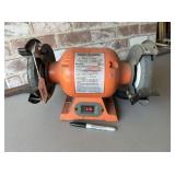 CENTRAL MACHINERY 6" ELECTRIC BENCH GRINDER,