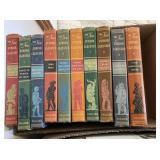 BOX LOT: A COMPLETE 10 VOLUME SET OF "THE NEW