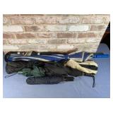 BOX OF ASSORTED FOLDING UMBRELLA