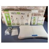 2 BOXES +; WII FIT PLUS (APPEARS NEW) A SECOND WII