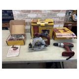 3 PCS: NORTHERN INDUSTRIAL BATTERY OPERATED TOOLS: