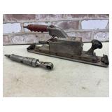 2 PCS: VINTAGE HUTCHINS STRAIGHT-LINE AIR SANDER &